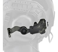 Supporto tattico ad angolo libero per cuffie Earmor Adattatore per cuffie sul Team Wendy M-Lok, Ops-Core Fast ACH Helmet Arc Rail Adapter per Paintball Airsoft Helmet Accessorio per Earmor M32, M31
