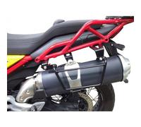 Supporto telaio nero sinistro borsa laterale destro klick fix MOTO GUZZI V85 TT