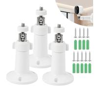 Supporto Telecamera Arlo, 3 Pezzi Staffa Telecamera, Supporto per Telecamere di Sicurezza, Staffa Parete Telecamera 360 Gradi, Staffa da Soffitto Regolabile per Telecamera, Compatibile con Arlo Pro