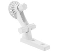 Supporto Telecamera di Sicurezza senza Fori in ABS Bianco | Stabile Sostegno per Dispositivi di Monitoraggio, Angolo di Visione, Casa e Appartamenti in Affitto