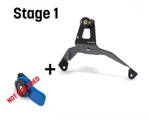 SUPPORTO TELEFONICO BCD adatto per HONDA FORZA 750 (2025+) - QUADLOCK - ST1