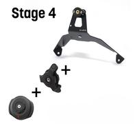 SUPPORTO TELEFONICO BCD adatto per HONDA FORZA 750 (2025+) - QUADLOCK - ST4
