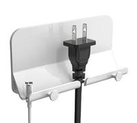 Supporto Telefonico da Parete Ripiano contenitore e supporto smartphone e | Gancio Per Rasoio E Asciugamano per Bagno, Cucina, Soggiorno, Studio e Casa