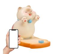 Supporto telefonico da scrivania - personaggio gatto | tablet e smartphone - decorazione per la casa Sala camera da studio chiamato Meetings Work Reading