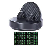 Supporto telefonico dashboard per auto | Supporto universale per smartphone con rotazione regolabile | Organizzatore automatico con di parcheggio per Minibus di guida sicuro CA