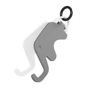 Supporto telefonico di viaggio - Supporto elefante tascabile | Keeychain di supporto per cellulare | Mini supporto animale con design compatto | Supporto per ufficio per telefono, viaggio, ufficio, ca