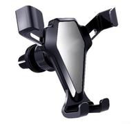 Supporto Telefono Auto Gravità Presa One-Hand Supporto Telefono(Silver 7079)