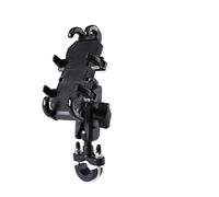 Supporto Telefono Bici Supporto per Telefono con Attacco Forcella per Moto con Ammortizzatore, Supporto per Navigazione GPS per Manubrio per telefoni da 4,7-7,1 Pollici(Handlebar)