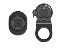 Supporto Telefono Bici Supporto Per Telefono Da Bici, Supporto Per Telefono Cellulare Con Stelo Per Bicicletta, Morsetto Universale In Alluminio Per MTB/bici Da Strada Porta Cellulare Moto(Black)