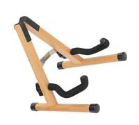 Supporto Telefono Chitarra, Pieghevole per Mandolina, Legno e Gomma | Struttura Smontabile e Compatta, Base Stabile Antiscivolo, Salva Spazio per Strumenti a Corda, Finitura Robusta