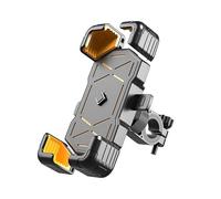 Supporto Telefono da Moto, per Suzuki AX4 Evolution 2023, Antivento, Rotazione a 360°, Supporto Regolabile Telefono da Moto, Supporto Telefono da Manubrio,Yellow