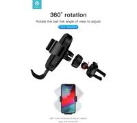 Supporto telefono gravità carica wireless 10W da presa aria - DESGW906B