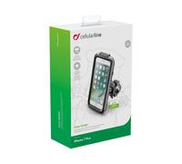 Supporto telefono I PHONE 7Plus moto impermeabile Cellular line nero