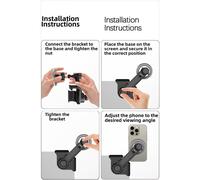 Supporto Telefono Magnetico Compatibile con Per Tesla Model Y 3 X S 360 Rotazion