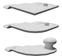 Supporto Telefono per Chevrolet Colorado GMC Canyon 2022+ Stampato 3D