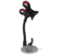 Supporto Telefono per Chitarra, Porta Cellulare Rotante in Plastica Nera | Guitar Phone Holder, Porta Cellulari per Musicisti, Supporto per Telefono Chitarra, Lettura Brani