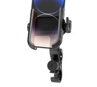 Supporto Telefono per Moto Morsetto Antiurto Girevole per Telefono | Supporto manubrio bicicletta per in compleanno, corsa, navigazione, pendolarismo, turismo, sport, ascolto musicale