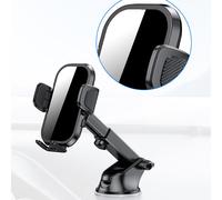 Supporto Telefono Regolabile 360 Gradi per Auto Forte Ventosa per Stabilità