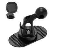 Supporto Telefono Rotula - Testa Sferica 17mm, Base Fissaggio | Rotazione Gradi Smartphone, Supporto Auto Minivan, Berlina Camioncino Strada, Accessorio Mobile Universale, Montaggio Stabile