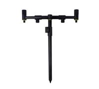 Supporto telescopico in lega di alluminio per canne da pesca, morsi e allarme, telaio per canna da spiaggia