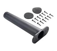 Supporto telescopico per letto, per regolare l'altezza dei mobili, con corpo in acciaio e meccanismo di regolazione dell'altezza (18-20 cm)