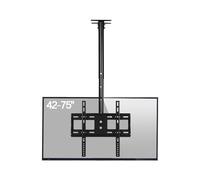 Supporto telescopico regolabile da parete per TV a sospensione a soffitto, supporto universale per esposizione