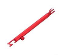 Supporto telescopico regolabile per portiere auto, barra di supporto 32-48 cm con chiusura a vite, estremità antiscivolo a forma di U per riparazione verniciatura, montaggio di attrezzi, officina