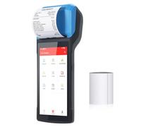 Supporto terminale PDA POS Android 13.0 portatile Lettore di codici a Barre 1D Scansione di codici a Barre 2D Comunicazione 4G BT Con Touch screen da 5,5 pollici Larghezza 58 mm Stampa termica di