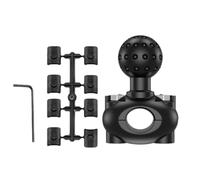 Supporto testa palla - treppiede rotante a 360 ° testa a sfera con vite da 1/4 ", lega di alluminio | supporto treppiede per fotocamera, reflex digitale, adattatore per telefono,