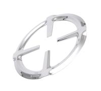 Supporto Tondo per Caffettiera Moka in Acciaio Inox Argento