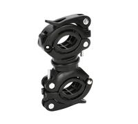 Supporto torcia bici Engineering Plastics sgancio per tubi da 18 a 38 mm