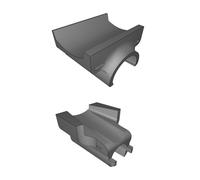 Supporto Torcia Bici per Fenix UC35 Canyon E-Bike Manubrio Luce 25mm Clip 3D