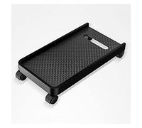 Supporto torre PC Staffa della CPU multifunzione, staffa del mainframe del PC mobile con le ruote CPU Carrello della staffa della cpu, rotelle di bloccaggio Rack for laminazione del PC (nero) CPU Stan
