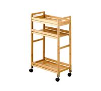 Supporto Tower For PC A 2/3 Livelli, Supporto For CPU Con Rotelle Con Ruote Bloccabili A 360°, Carico Massimo 66 Libbre, For Moquette E Sotto La Scrivania(Color1,80.5x26x51.7cm)