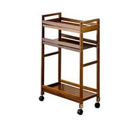 Supporto Tower For PC A 2/3 Livelli, Supporto For CPU Con Rotelle Con Ruote Bloccabili A 360°, Carico Massimo 66 Libbre, For Moquette E Sotto La Scrivania(Color2,80.5x26x51.7cm)