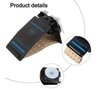 Supporto Tracolla Chitarra Pieghevole con Rilascio Aspirazione Comfort e Conveni