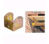Supporto Travi Ad "U" Acciaio Tropicalizzato Art.761 Mm.90X91 10 Pz
