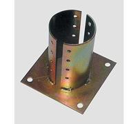 SUPPORTO TRAVI TONDE CON PIASTRA DIAMETRO MM 120 (