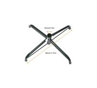 Supporto treppiede in ferro per albero di Natale include comoda staffa base pieg