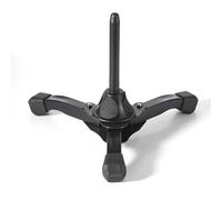 Supporto treppiede portatile pieghevole for clarinetto, flauto, oboe, strumento a fiato, supporto leggero antiscivolo, accessori for clarinetto(Zwart)
