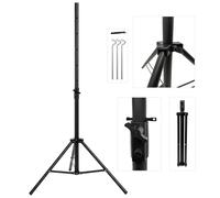 Supporto treppiede satellitare regolabile in altezza pieghevole campeggio...
