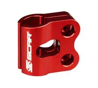 SUPPORTO TUBO FRENO ANTERIORE YAMAHA HONDA KAWASAKI SUZUKI FANTIC RED