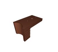 Supporto Tubo Pluviale per Netatmo Anemometro Pluviometro 80mm Staffa 3D