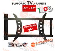 Bravo Cornermedium Supporto A Muro tv Lcd Plasma e Curved 22 32
