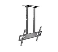 Supporto TV A Doppio Palo, Supporto Regolabile Per Montaggio A Soffitto Per LCD, Adatto Per Display A Schermo Piatto LED Da 55-100 Pollici, Regolazione Dell'angolo Di 5°/-45°