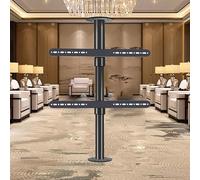 Supporto TV a movimento completo a 360° Inclinazione e rotazione regolabili per un'installazione flessibile su pareti divisorie e armadietti. Perfetto per uso domestico e ufficio