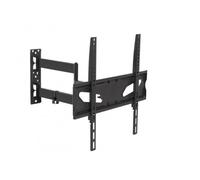 Supporto TV a muro Apple Maclean MC-711 26-55" acciaio nero orientabile