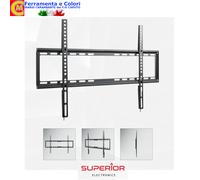 Supporto TV a Muro Fisso 37 - 70 Pollici Extra Slim Porta TV Parete SUPERIOR