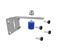 Supporto TV a muro, parentesi da monte a parete,a livello a parete - Porta in acciaio inossidabile addensato supporto montato a parete con interfacce da 15 mm e 6 mm per soggiorno industriale camera d