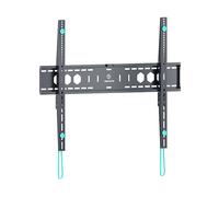 ONKRON Supporto TV Parete Fisso 60-110 Pollici, 120 kg, VESA 200x200-900x600 mm, Staffa TV per Televisori e Pannelli Interattivi, Profilo Sottile 35 mm, Universale per Schermo Grande, Nero UF12-B